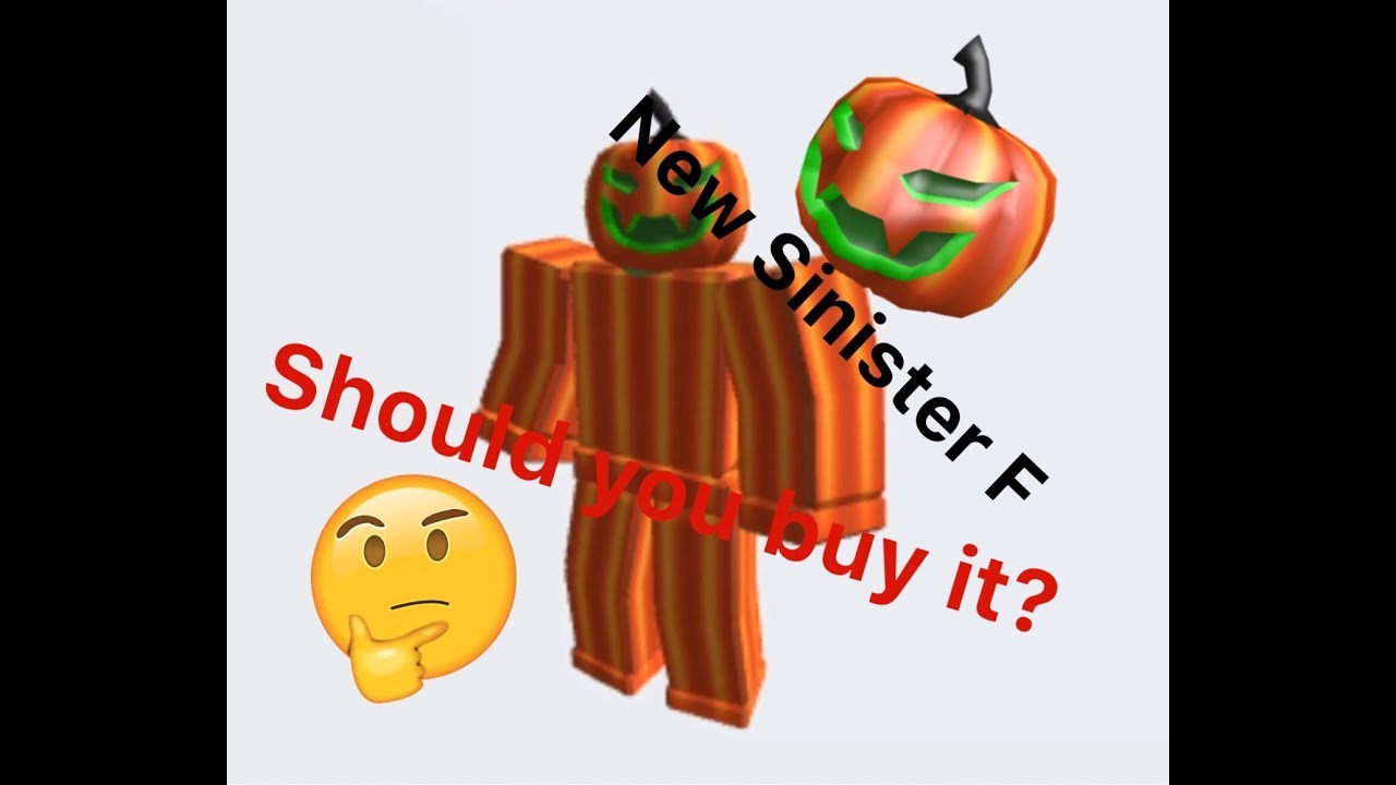 New Sinister F Should You Buy It Roblox Youtube - sinister f roblox