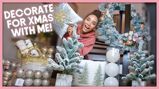 Decorating for Christmas | Winter Wonderland | Holiday Home Tour