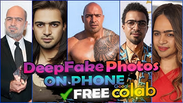 Updated 2025 : DeepFake Photos And Swap Faces FREE - Google Colab Roop