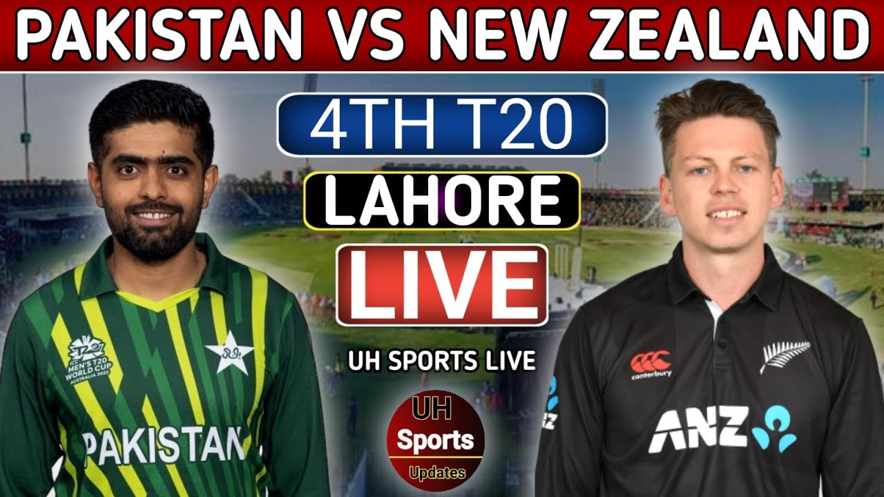PTV SPORTS Live Pakistan Vs New Zealand 2024 PAK vs NZ 4th T20 Live Score & Commentary PAK