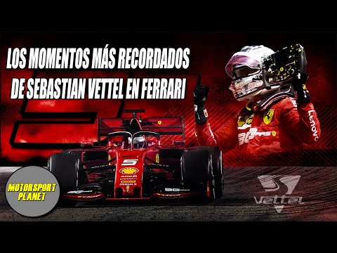 Los MOMENTOS Mas Recordados de SEBASTIAN VETTEL en FERRARI | Motorsport Planet
