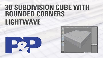 Creating a subdivision surface / subpatch cube with rounded corners - Lightwave 3d 9.3