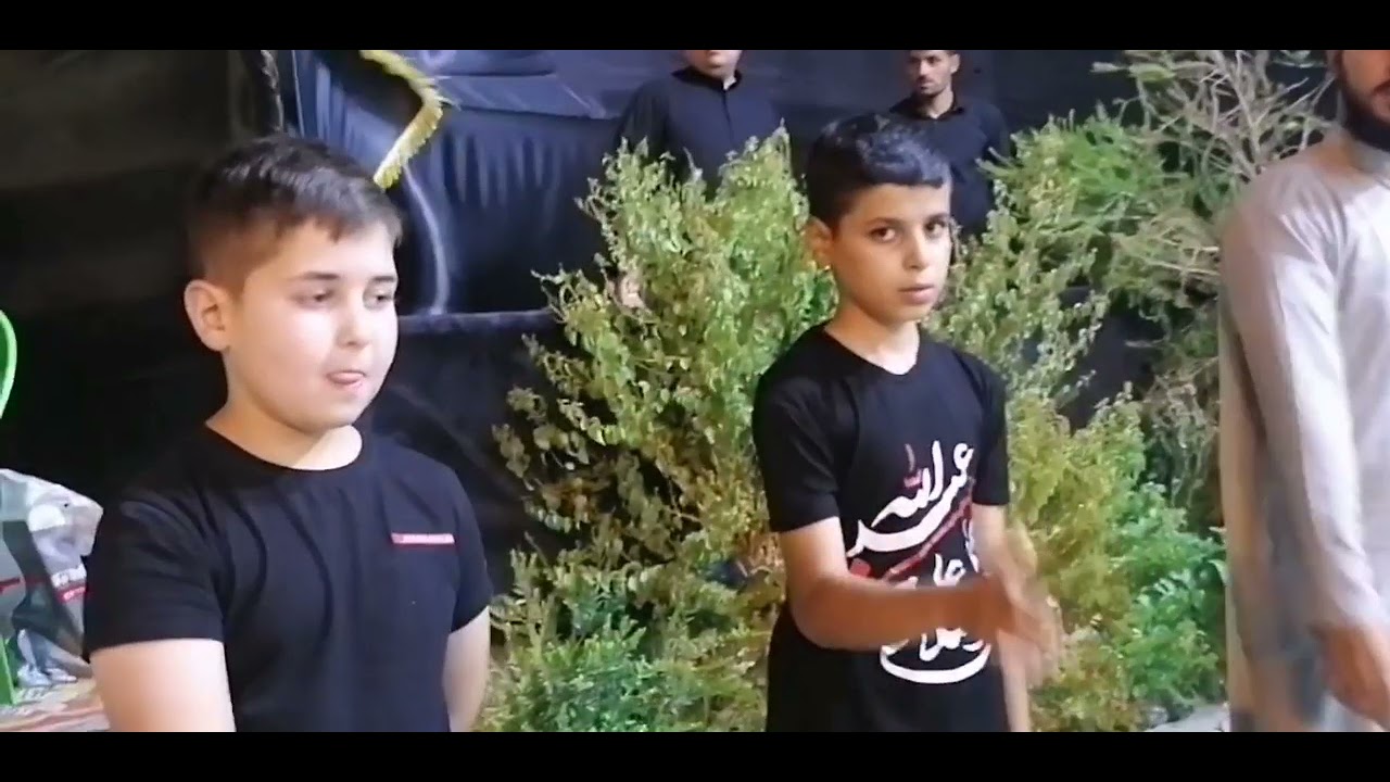 يمه ذكريني ملا ظاهر الجصاني ليلة الامام القاسم ٨ محرم ١٤٤٣ هـ مرقد ابن الكاظم عليه السلام