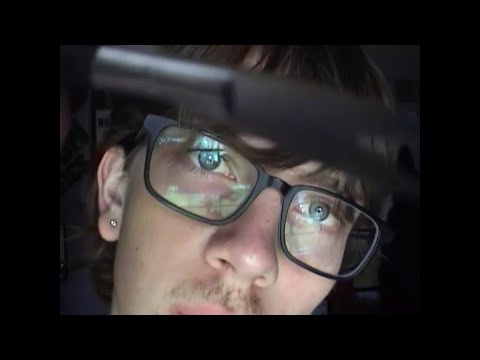 asmr ~ doing your eyebrows (plucking, snipping, whispers)