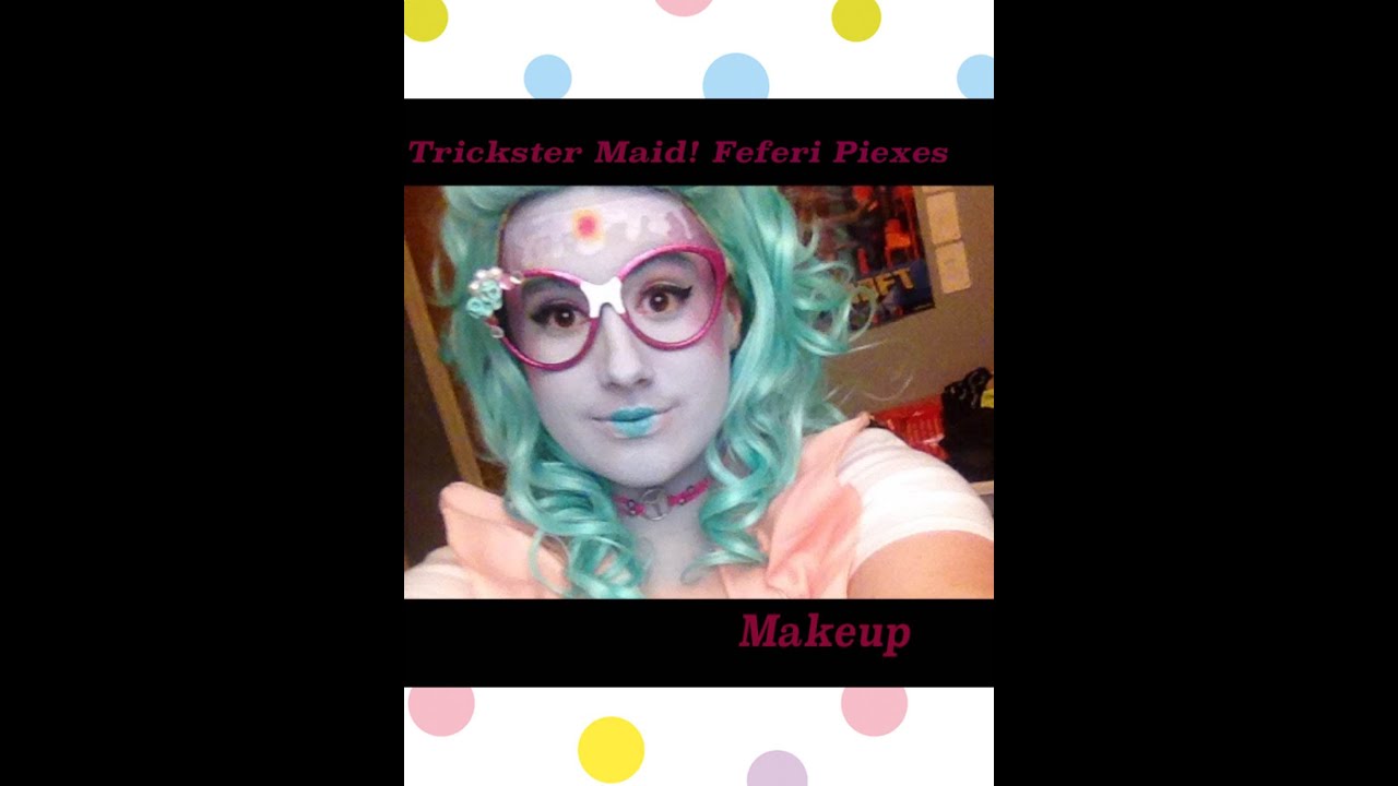 Trickster Maid Feferi Piexes Makeup Tutorial YouTube
