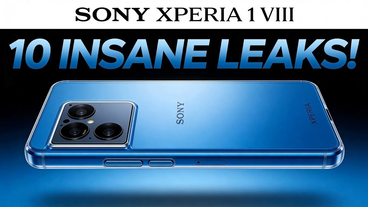 Sony Xperia 1 VIII (Mark 8) - 10 INSANE Leaks! - YouTube