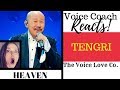 Voice Coach Reacts | Tengri |《天堂》| Heaven | ENCORE REACTION