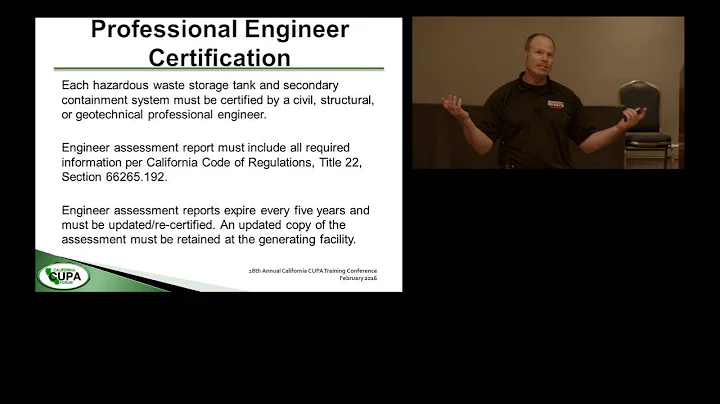 HAZARDOUS WASTE 101 (Part 2 of 2)