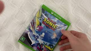 Unboxing do Team Sonic Racing pro Xbox One