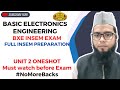 BXE | Full INSEM Preparation !! PART 2 | OneShot | Basic Electronics Engineering |