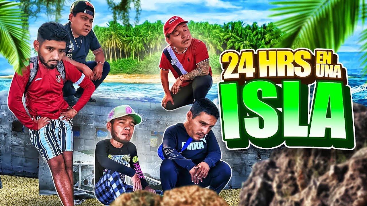 🔥 24 HORAS EN UNA ISLA CON EL CREW 🔥