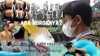Vlog Perjalanan Wisata Terbaru Karang Setra || Vlog (3) Holiday di Waterland karang setra gratis loh