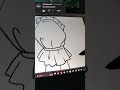 Drawing Frederica Bernkastel 🐈‍⬛ | Umineko no Naku Koro ni | #shorts