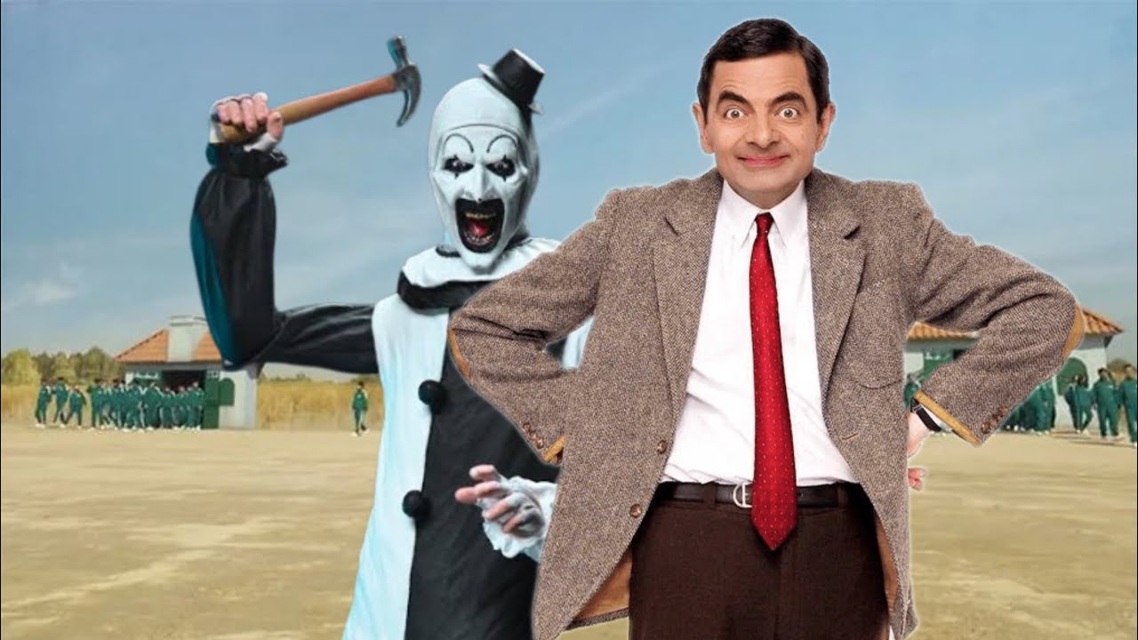 When Art the clown meets Mr Bean