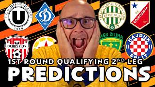 2026/27 UEFA Europa League 1st Qualifying Round | 2nd Leg Predictions