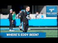 Carolina panthers ota observations  eddy pineiros mia bryce youngs footwork