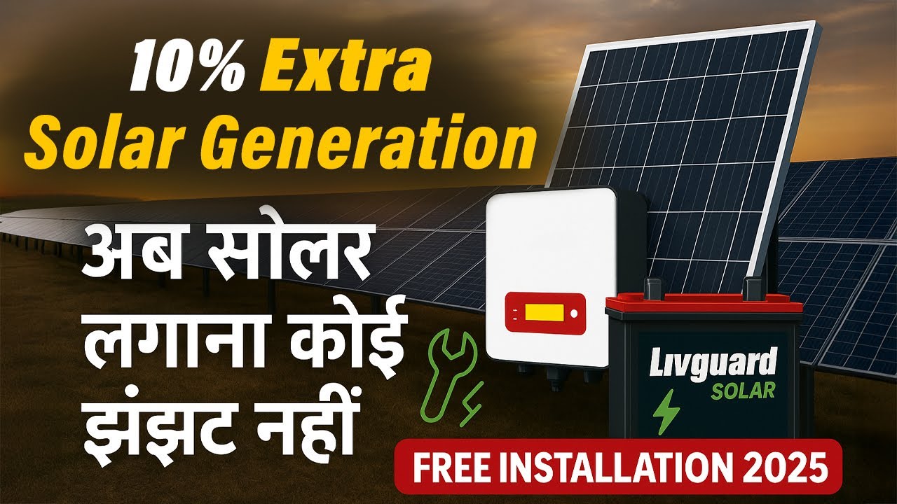 LivGuard Solar 360 - 10% Extra Solar Generation | अब सोलर लगाना कोई झंझट नहीं 2025
