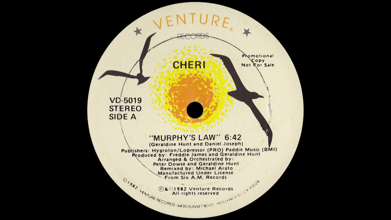 Cheri - Murphy's Law [1982] - YouTube