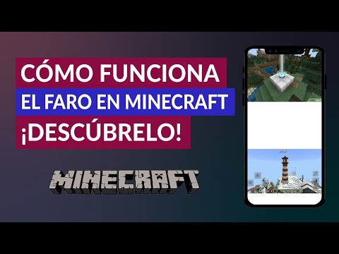 Cómo Funciona el faro en Minecraft - Todos los Usos del faro en Minecraft