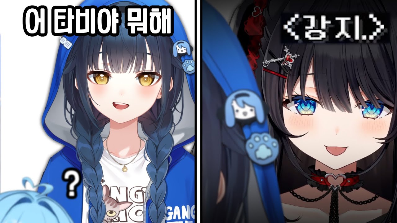 [스텔라이브 클립] 강지 사칭범 누구냐?