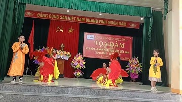 Bài hát múa: CÂY ĐA QUÁN DỐC - Dân ca Bắc Bộ ( Hs lớp 5D trường Tiểu học Dân Lý thể hiện)