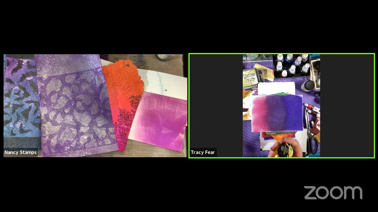 12 things to do with mica/shimmer sprays with guest Tracy from Not Afraid of Color