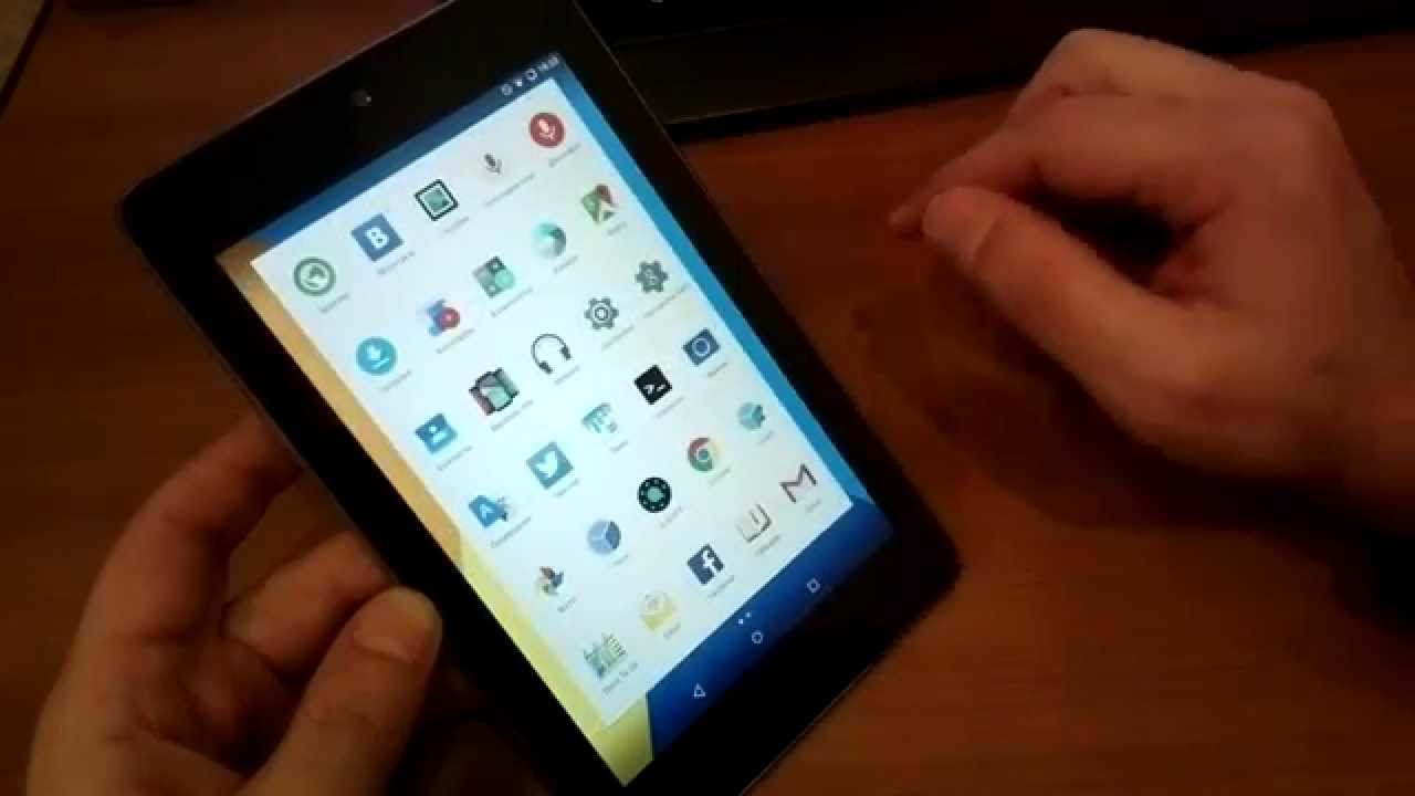 Cyanogen Mod 12 on Nexus 7 (2012)
