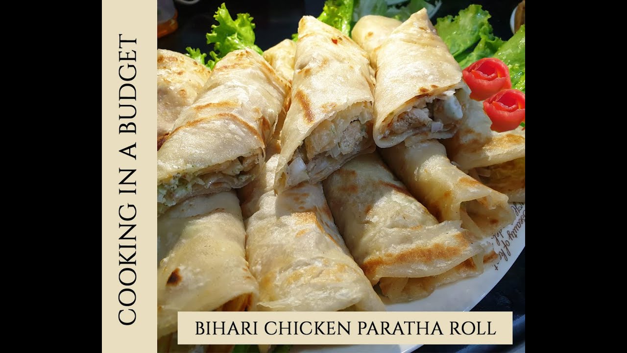 Ramadan Special : Bihari Chicken paratha roll - YouTube