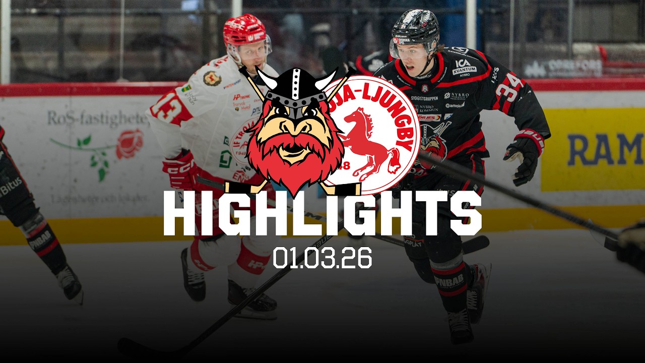 Highlights: Nybro Vikings - Troja-Ljungby (5-2)