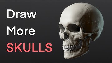 Skull anatomy to help you draw better portraits