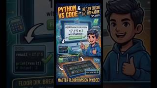 Python Tutorial #7C — Floor Division (//) Operator Explained for Beginners