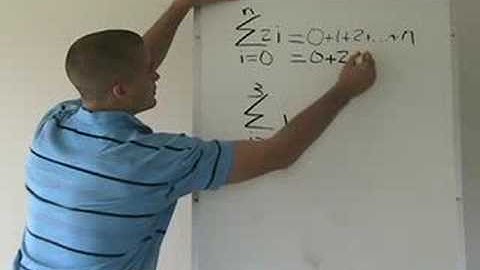 Math Videos - Summations