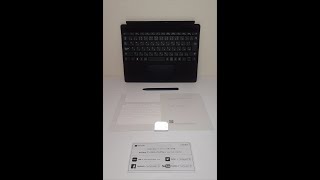 Microsoft：QSW-00019 「マイクロソフト Surface Pro X Signature キーボード スリム ペン付き/ブラック QSW-00019」#KSA3173