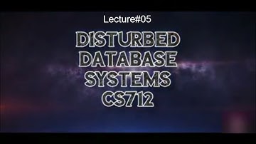 "Lecture#05 "Resembling Setups/Promises of DDBS "  CS712 Distributed DB System in Urdu/Hindi