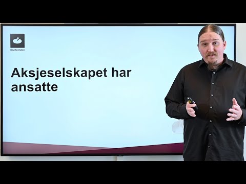 AS - Aksjeselskapet har ansatte