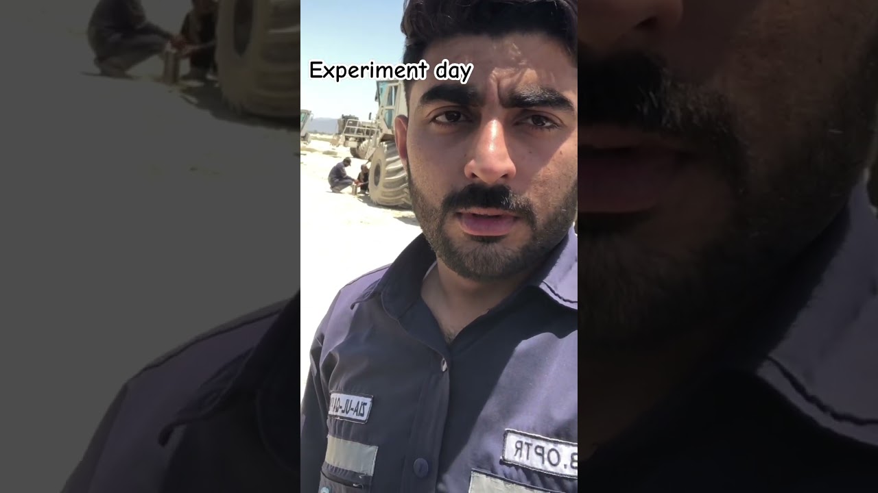 Experiment of Seismic data collection for the selection of operational parameters