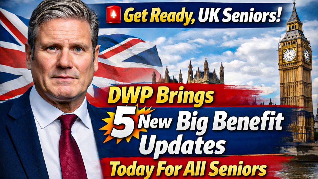 📢 DWP Announces 5 Major Benefit Updates Today | What UK Seniors Need to Know