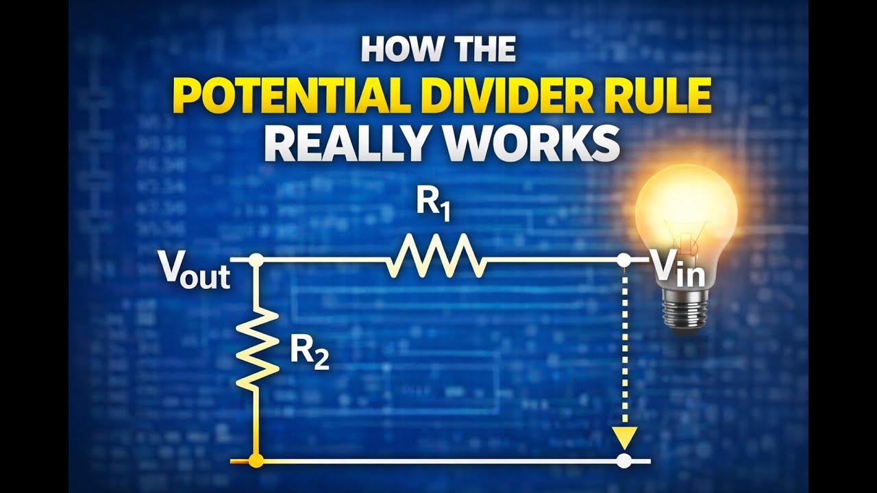 Potential Divider Connection Potential divider rule explained - YouTube