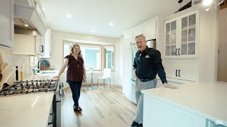 Virtual Happy Hour Home Tour | 1991 Town Home Kitchen Remodel in Shoreview, MN