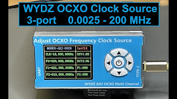 TA-0437: WYDZ ADJ OCXO - Multi Channel Clock Source, Review Teardown