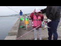 GWのかわいいジュニア釣りガール