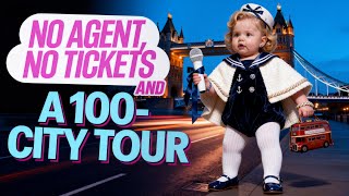 Famous No Agent, No Tickets, and a 100 City Tour | Baby Leanne Morgan Stories Wealth