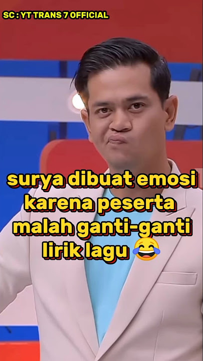 Download lagu EMOSI SURYA ADALAH KEBAHAGIAAN PENONTON 😂#arisantrans7 #trans7 #suryainsomnia #dedesunandar
