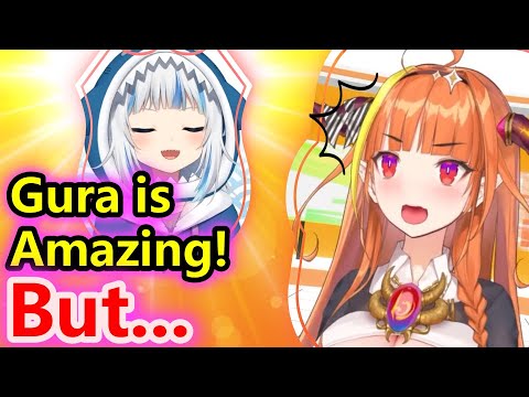 【ENG SUB】Coco talks about how amazing Gura is for reaching 1 million subs【hololive】