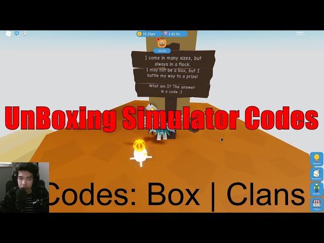 ALL 40 WORKING SECRET CODES! Unboxing Simulator Roblox May 2021 - BiliBili