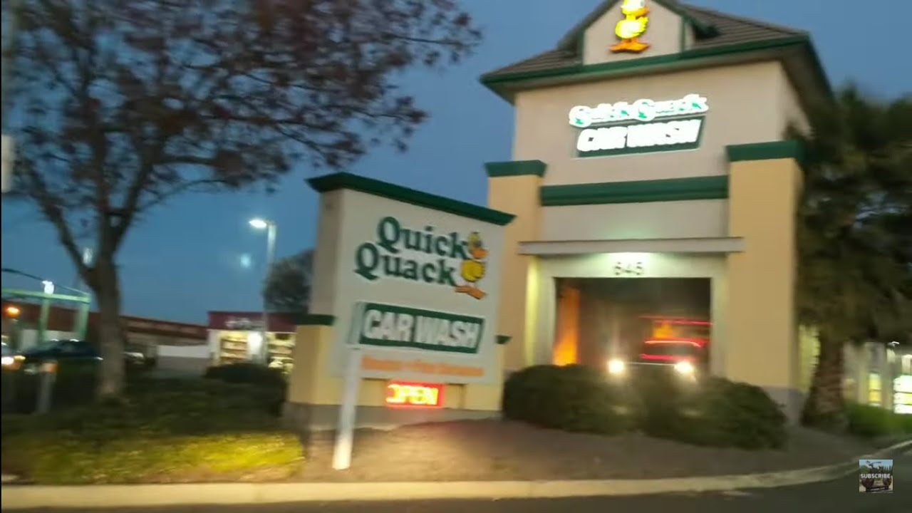 Quick Quack Car Wash Harbor Boulevard YouTube