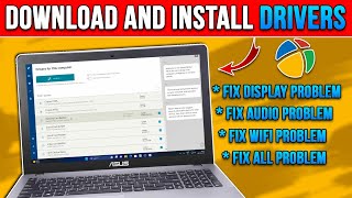 How to Install All Drivers in One Click - PC/Laptop⚡DriverPack Solution Install 2024⚡Fix All Issues🤯 screenshot 5