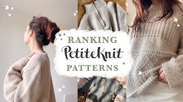 Ranking every PetiteKnit pattern I