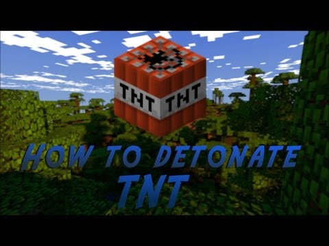 Come Blow Up TNT In Creative Mode & Survival Mode in Minecraft Tutorial Eps. 2
