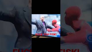 Punching Wilson Fisk Spider-Man Ps4